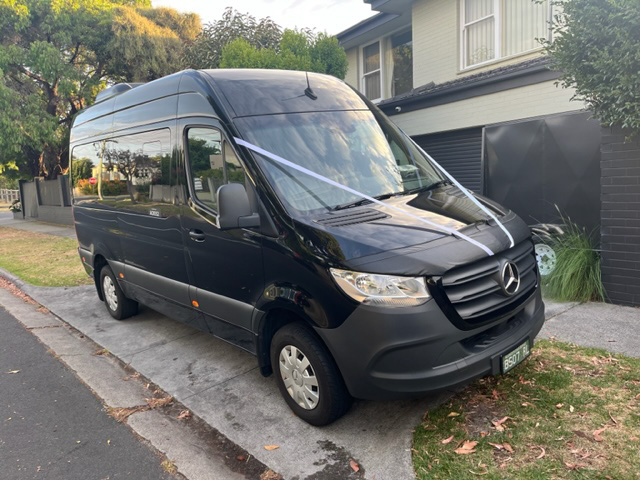 wedding minibus