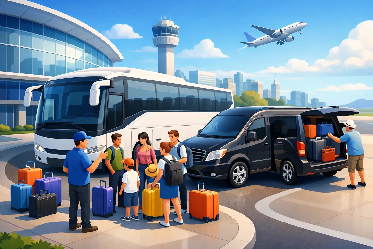 Airport Transfer for Large Groups Made Easy