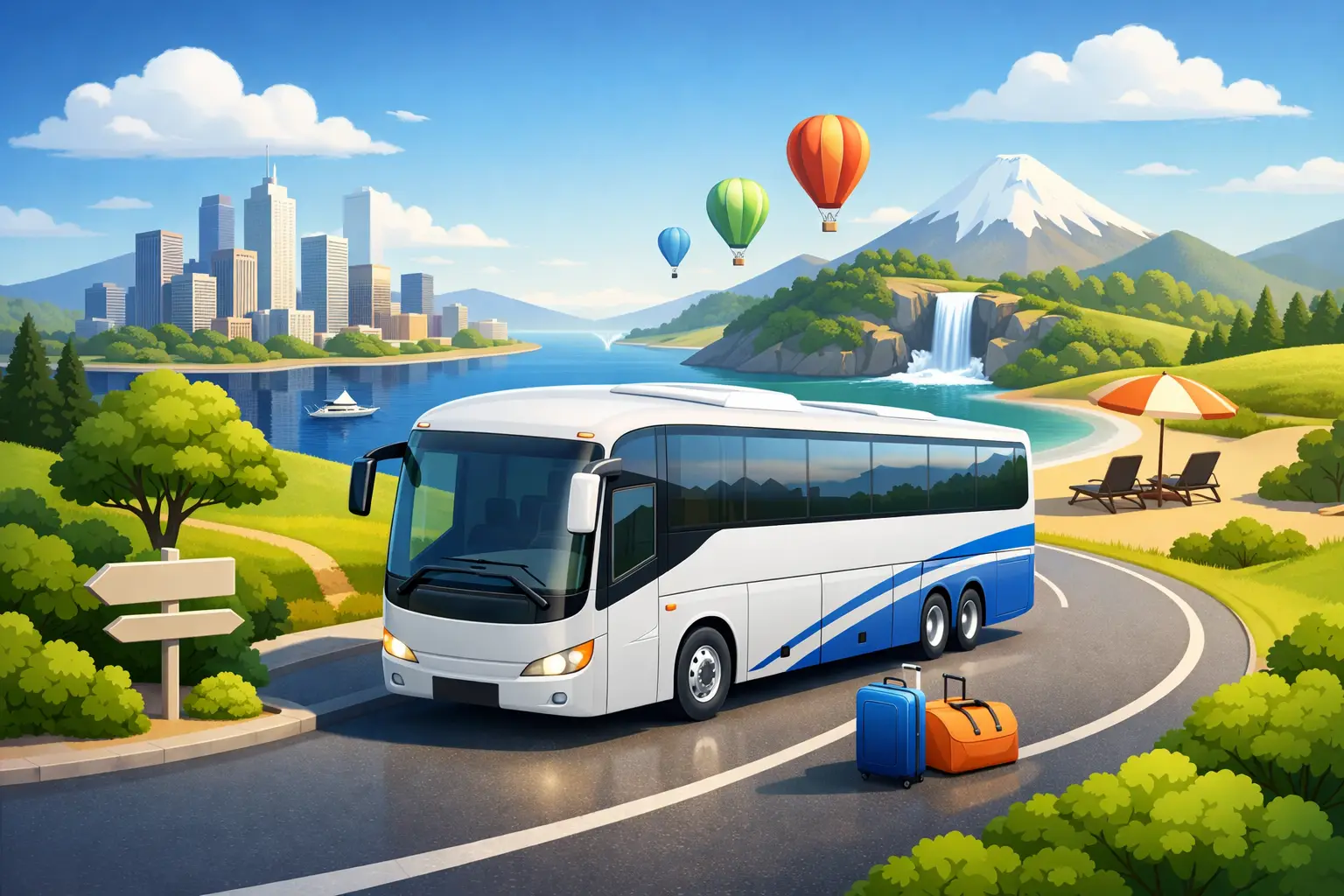 Bus Charter for Day Trips Done Properly