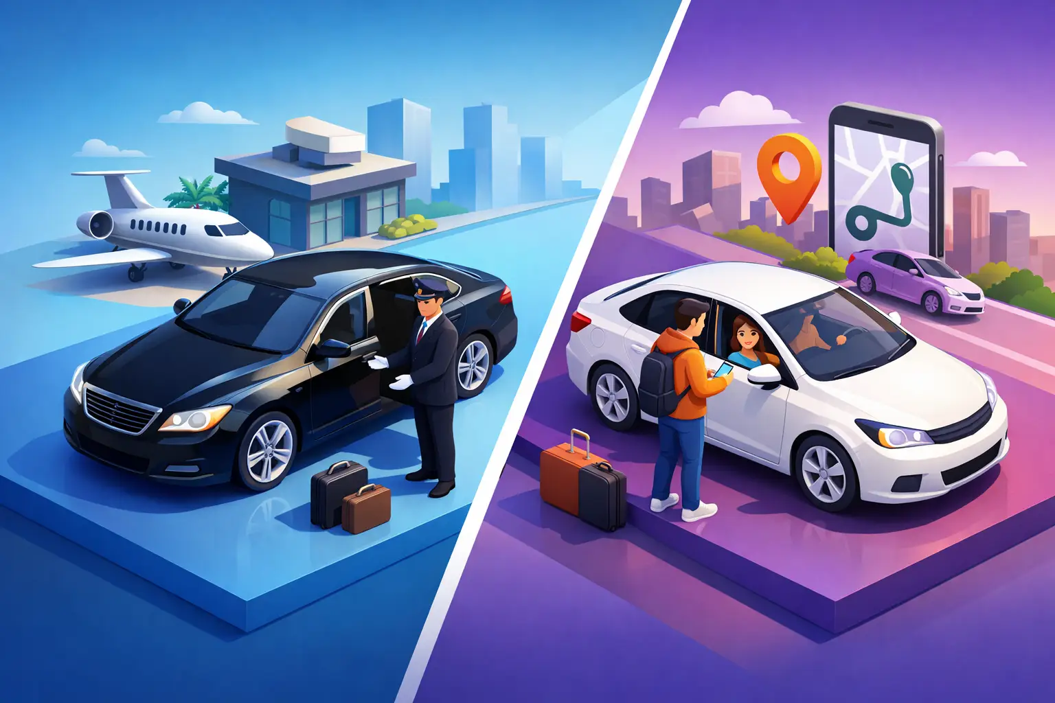 Chauffeur Service vs Rideshare: What Fits?