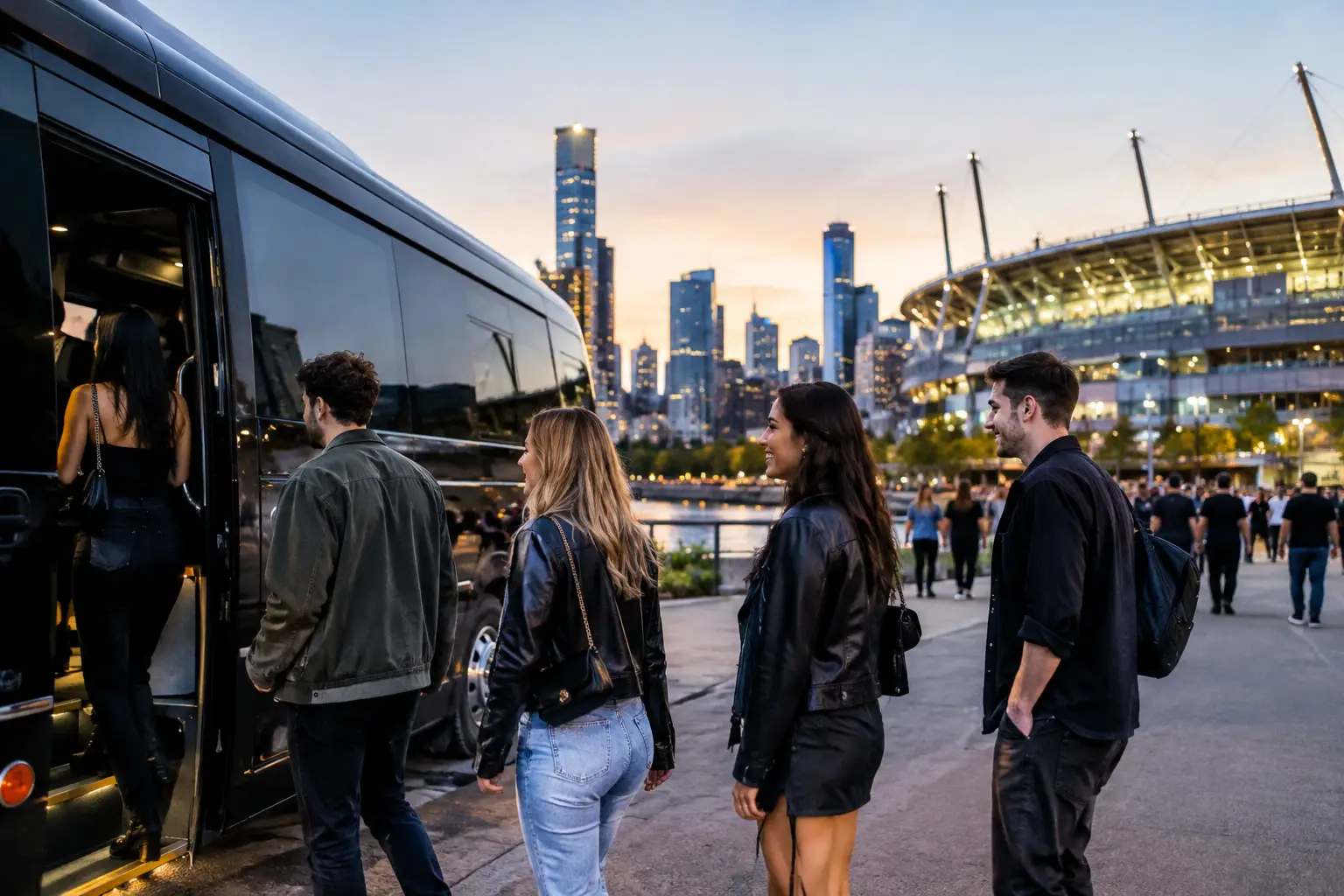Best Group Transport for Concerts in Melbourne